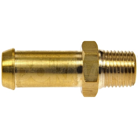 Dorman 18 MNPT Thread size Barbed End 135 Length Brass 787-018D